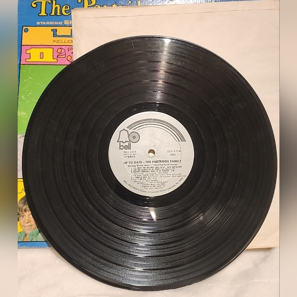 Vintage The Partridge Family Up To Date Vinyl LP Record - Picture 3 of 4